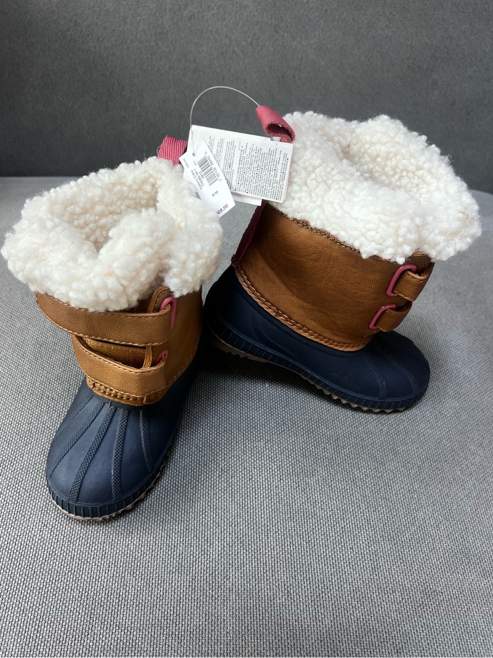 NWT Gap Kids Winter Sherpa Duck Boots